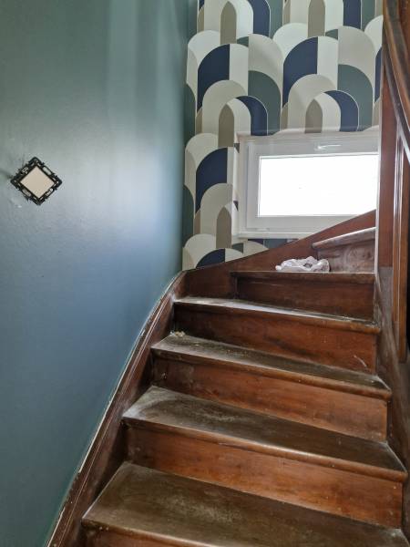 Rénovation complète cage d'escalier