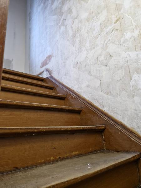 Renovation cage d'escalier