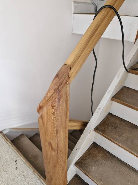 Renovation cage d'escalier