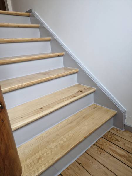 Renovation cage d'escalier